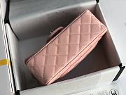 Chanel Patent Leather Flap Bag Light Pink & Silver-tone Hardware 20 cm - 6