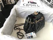 Chanel Drawstring Bag Black AS1802 Size 20 x 17 x 10 cm - 5