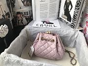 Chanel Drawstring Bag Pink AS1802 Size 20 x 17 x 10 cm - 1