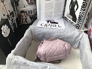 Chanel Drawstring Bag Pink AS1802 Size 20 x 17 x 10 cm - 3