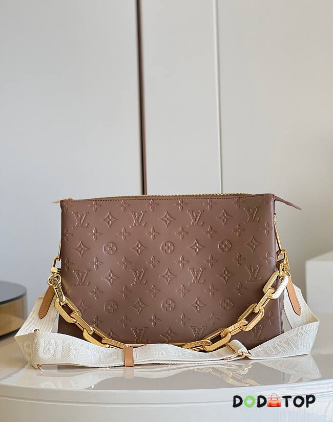 LV Coussin MM Taupe M59279 Size 34 x 24 x 12 cm - 1