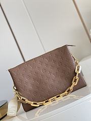 LV Coussin MM Taupe M59279 Size 34 x 24 x 12 cm - 3