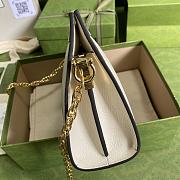 Gucci Ophidia GG Small Shoulder Bag White 503877 Size 26 x 17.5 x 8 cm - 6