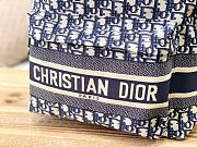 Dior Travel Backpack Blue Dior Oblique Jacquard M6104 Size 35 × 42 × 15 cm - 2