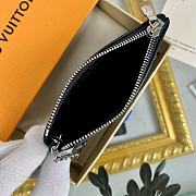 Louis Vuitton Key Pouch Monogram Eclipse Canvas M62650 Size 12 x 7 x 1.5 cm - 6