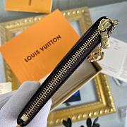Louis Vuitton Key Pouch Damier Ebene N62658 Size 12 x 7 x 1.5 cm - 3