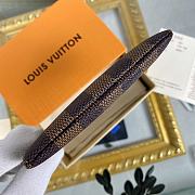 Louis Vuitton Key Pouch Damier Ebene N62658 Size 12 x 7 x 1.5 cm - 4