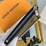 Louis Vuitton Key Pouch Damier Graphite N60155 Size 12 x 7 x 1.5 cm - 5