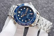 Omega Seamaster Diver 300m Co‑Axial Master Chronometer Blue 42 mm - 2