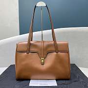 Celine Large 16 Bag Smooth Calfskin Tan 194043 Size 38 x 29 x 17 cm - 1