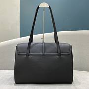 Celine Large 16 Bag Smooth Calfskin Black 194043 Size 38 x 29 x 17 cm - 5