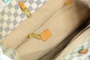 LV Damier Azur Cabas MM Tote Bag N41375 Size 31 x 28 x 15 cm - 5