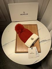 Moncler Wool Hat Red - 4