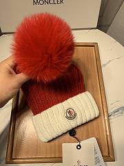 Moncler Wool Hat Red - 3