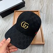 Gucci GG Supreme Black Hat - 2