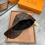 Louis Vuitton Leather Monogram Pattern Hat Brown - 6