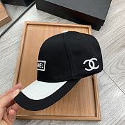 Chanel Cotton Hat Black - 6