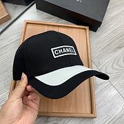 Chanel Cotton Hat Black - 5
