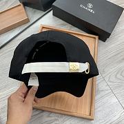 Chanel Cotton Hat Black - 4