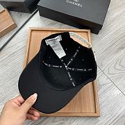 Chanel Cotton Hat Black - 2