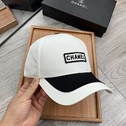 Chanel Cotton Hat White - 2