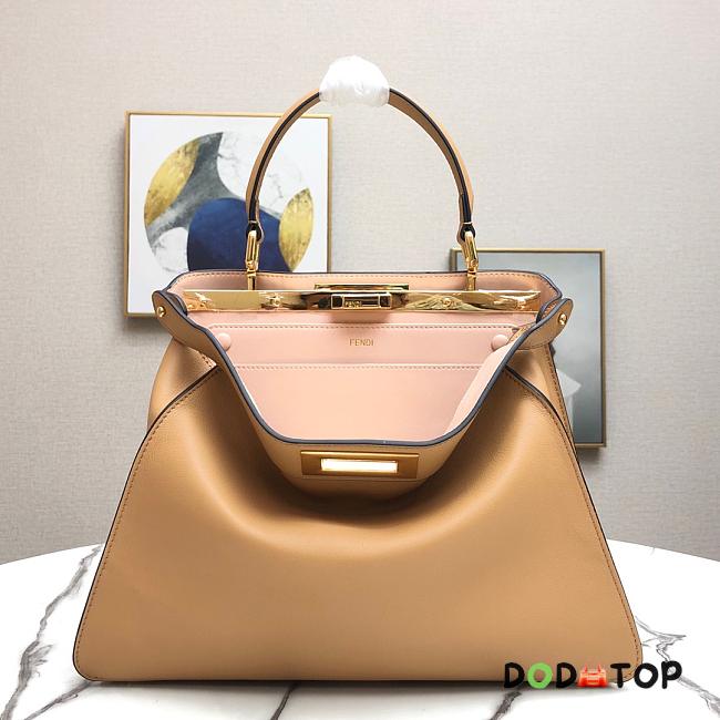 FENDI PEEKABOO ISEEU BEIGE 8BN321 SIZE 33.5 x 25.5 x 13 CM - 1