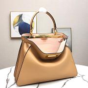 FENDI PEEKABOO ISEEU BEIGE 8BN321 SIZE 33.5 x 25.5 x 13 CM - 2