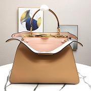 FENDI PEEKABOO ISEEU BEIGE 8BN321 SIZE 33.5 x 25.5 x 13 CM - 3