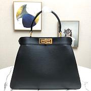 FENDI PEEKABOO ISEEU BLACK 8BN321 SIZE 33.5 x 25.5 x 13 CM - 3