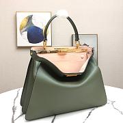 FENDI PEEKABOO ISEEU KHAKI GREEN 8BN321 SIZE 33.5 x 25.5 x 13 CM - 6