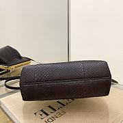Fendi First Small Brown Python Leather 8BP129 Size 26 x 18 x 9.5 cm - 3