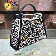 Fendi Peekaboo Mr.Doodle Bag 8BN321 Size 33 cm - 6