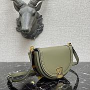 Fendi Moonlight Khaki Green 8BT346 Size 21 x 9 x 14 cm - 3