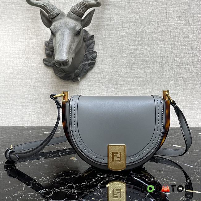 Fendi Moonlight Gray 8BT346 Size 21 x 9 x 14 cm - 1