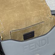 Fendi Moonlight Gray 8BT346 Size 21 x 9 x 14 cm - 5