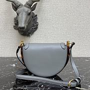 Fendi Moonlight Gray 8BT346 Size 21 x 9 x 14 cm - 2