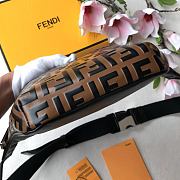 Fendi Belt Bag Brown Leather 7VA434 Size 30 x 17 x 8 cm - 6