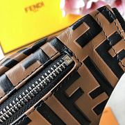Fendi Belt Bag Brown Leather 7VA434 Size 30 x 17 x 8 cm - 2