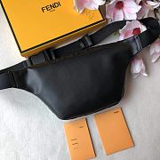 Fendi Belt Bag Black Leather 7VA434 Size 30 x 17 x 8 cm - 5