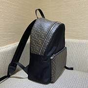 Fendi Panelled Backpack Black/Brown Size 33 x 38 x 16 cm - 5