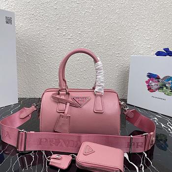 Prada Re-Edition 2005 Nylon Bag Pink 1BB846 Size 20 x 11 x 11.5 cm