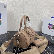 Prada Re-Edition 2005 Nylon Bag Beige 1BB846 Size 20 x 11 x 11.5 cm - 4