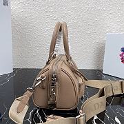 Prada Re-Edition 2005 Nylon Bag Beige 1BB846 Size 20 x 11 x 11.5 cm - 2