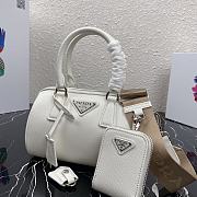 Prada Re-Edition 2005 Nylon Bag White 1BB846 Size 20 x 11 x 11.5 cm - 6