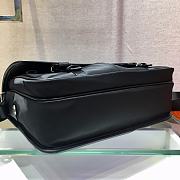 Prada Nylon and Saffiano Leather Black 2VD768 Size 32 cm - 4