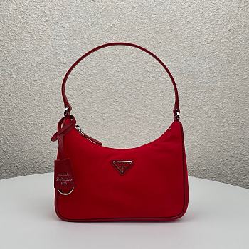 Prada Re-Edition 2005 Re-Nylon Mini Red 1NE204 Size 23 x 13 x 5 cm