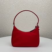 Prada Re-Edition 2005 Re-Nylon Mini Red 1NE204 Size 23 x 13 x 5 cm - 4