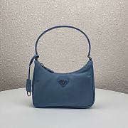 Prada Re-Edition 2005 Re-Nylon Mini Blue 1NE204 Size 23 x 13 x 5 cm - 1