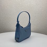 Prada Re-Edition 2005 Re-Nylon Mini Blue 1NE204 Size 23 x 13 x 5 cm - 3