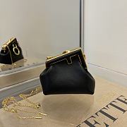 Fendi Nano Frist Charm Black 7AS051 Size 11.5 x 5.5 x 10 cm - 1